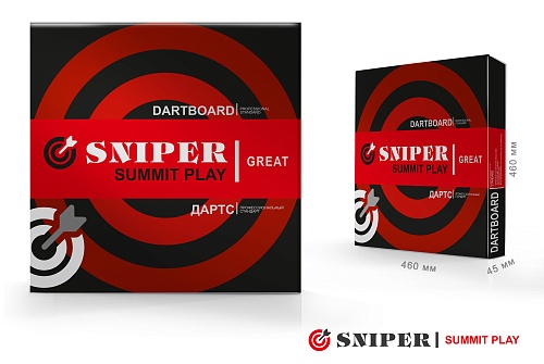 Комплект для игры в дартс SNIPER Summit Play Great.  6