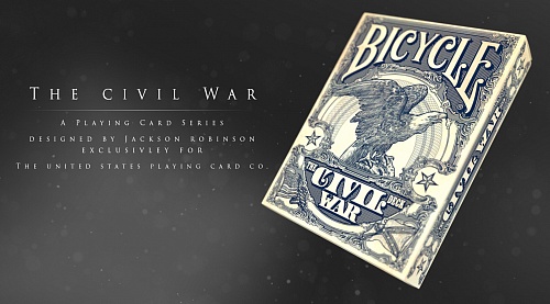 Игральные карты Bicycle Civil War.  2