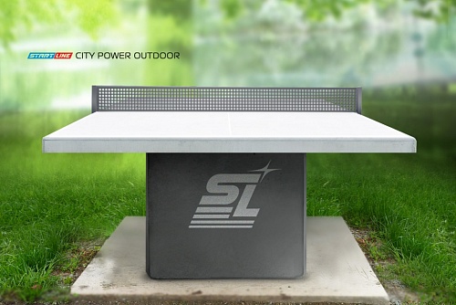 Теннисный стол City Power Outdoor - антивандальный стол.  2