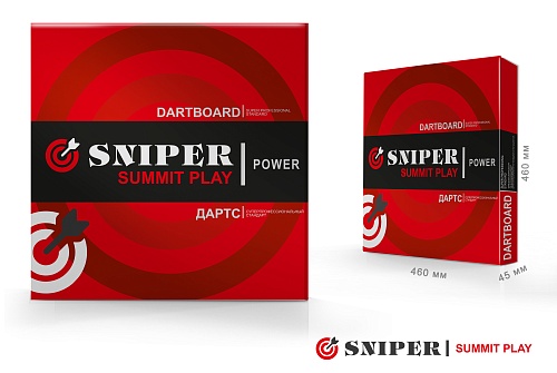 Комплект для игры в дартс SNIPER Summit Play Power.  3