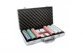 Покерный набор NUTS на 300 фишек в алюминиевом кейсе