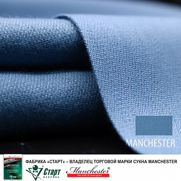 Сукно Manchester 60 wool Powder Blue.  5