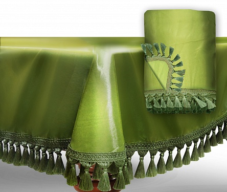 Чехол для бильярдного стола "Элегант-Люкс" 9,10  и  12 футов / светло-зеленый