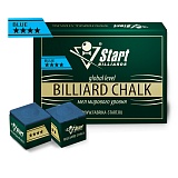 Мел Startbilliards 4 звезды синий (12 шт) SB2019_3
