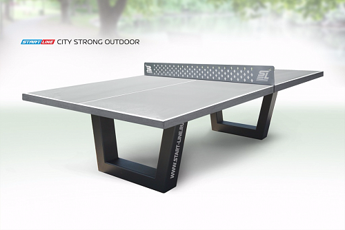 Теннисный стол City Strong Outdoor - бетонный антиванд.теннисный стол..  �4