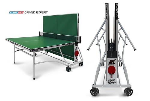 Теннисный стол - GRAND EXPERT Зеленый.  5