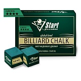 Мел Startbilliards 4 звезды зеленый (12 шт) SB2019_4