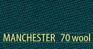 Сукно Manchester 70 wool Blue green competition