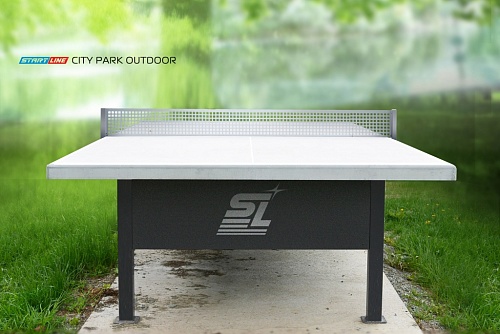 Теннисный стол City Park Outdoor -  антивандальный, для улицы.  �4